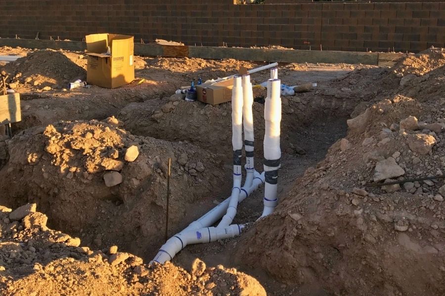 Water Line in as Vegas NV