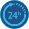 24/7 Service Icon