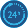 24/7 Service Icon